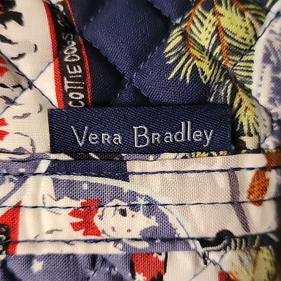 Vera Bradley Small Vera Tote. “ Snow Globes” NWT - Picture 9 of 10